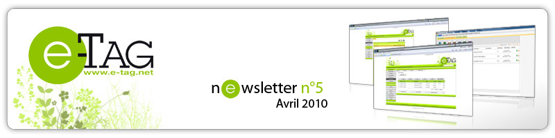 Newsletter Avril 2010