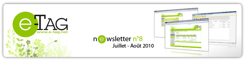 Newsletter Juillet Août 2010