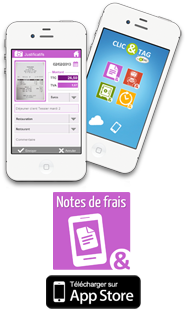 Notes de frais Mobile pour iPhone